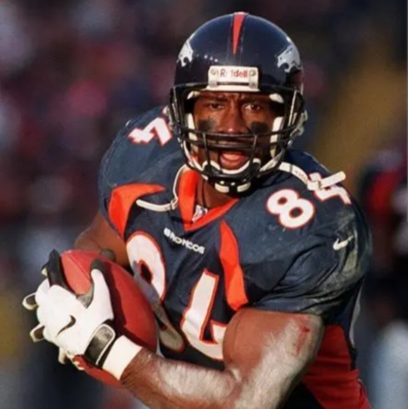 Shannon Sharpe (Nike)-(Broncos)-(Jersey)-(Blue)-(Good Condition)-(Size XL)-$95 - Picture 4 of 10